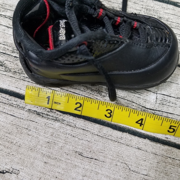 Baby Shaq Black Tennis Shoes Size 3 - Picture 6 of 7